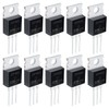Innfeeltech 10 Pcs MOSFET Transistors IRF4905 74A 55V Field Effect