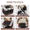 DONORO Dog Kennels and Crates for Medium Dogs, Portable Pop