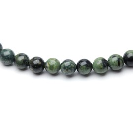 Echtes Eldarit Edelstein Armband mit 4mm Perlen - verschiedene Längen - Heilstein Schutzstein Talisman Glücksbringer Geschenk (Eldarit, 14CM)