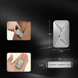 Fidget Slider, Trackless Fidget Toy for Fancy Play, EDC Fidget Toys Adults Sensory Toys Home Office Executive Desk Toys Gift for ADHD/ADD/Autism