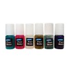 デリバン フェイス&ボディペイント 4ml ミニボトル グリッター色 6色セット 50000726