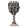 Nemesis Now Medieval Knight Goblet 17.5cm Silver, Resin w/Stainless Steel
