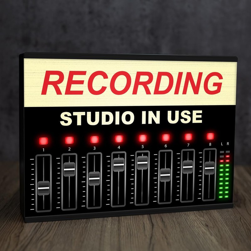 Light Box Room Sign XL A4 Recording Studio | Light