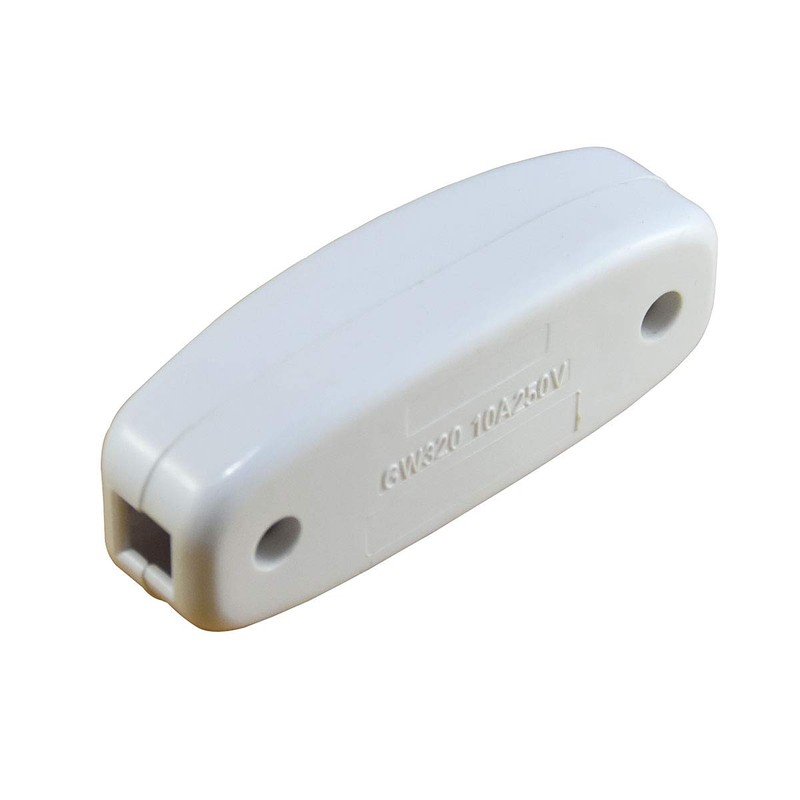 2 PCS On/Off Inline Cord Switch with Red LED Indicator,