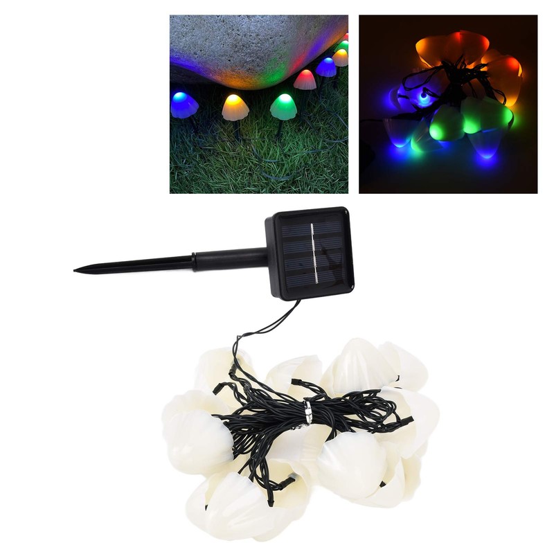 Solar Light String Waterproof Outdoor Garden Landscape Light 20LEDs 8