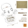 Kabwea Friendship Keychain and Envelopes, Gifts for Lovers and Friends,