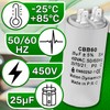 Starting Capacitor CBB60 450V 25µf Capacitor ONIX TECH