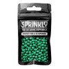 SPRINKLY - Metallic Pearls - Green - 6mm - 30g