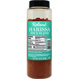 Roland Foods Harissa Spice Blend, Specialty Imported Food, 16-Ounce Bottle