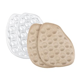 FOMIYES 1set High Heel Cushion Inserts Transparent Soft Forefoot Pads for Relief Slip Design Reusable High Heel Foot Cushions for Women Men Comfortable Shoe Support 2pairs