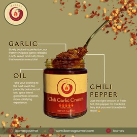 IBARRA'S Chili Garlic - 9oz (Pack of 1) - "The all-around sauce for spice and flavor". Vegan-friendly. Gluten-free. No MSG. Elevate your favorite food with IBARRA'S Chili Garlic. (EXTRA HOT)