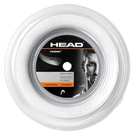 HEAD Unisex's Hawk Reel Racquet String-Multi-Colour/White, Size 17