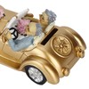 Old Couple Resin Grandma and Grandpa Car Model Saving Pot