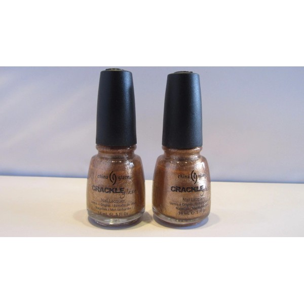 China Glaze 2X China Glaze Nail Polish Lacquer CRACKED GLAZE#