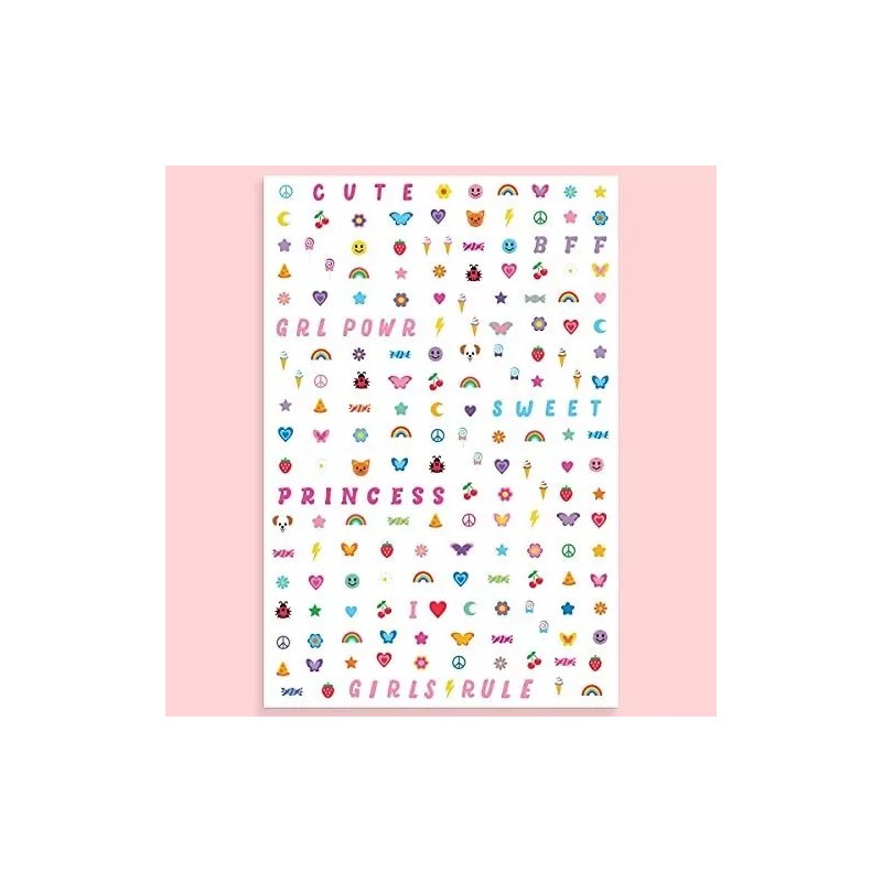 Xo, Fetti Decoracion De Uñas 816 Calcomanias Stickers Para Uñas