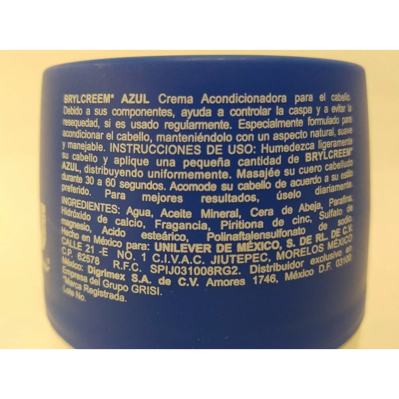 Brylcreem Blue Original Men's Grooming Hair Cream- 220 g