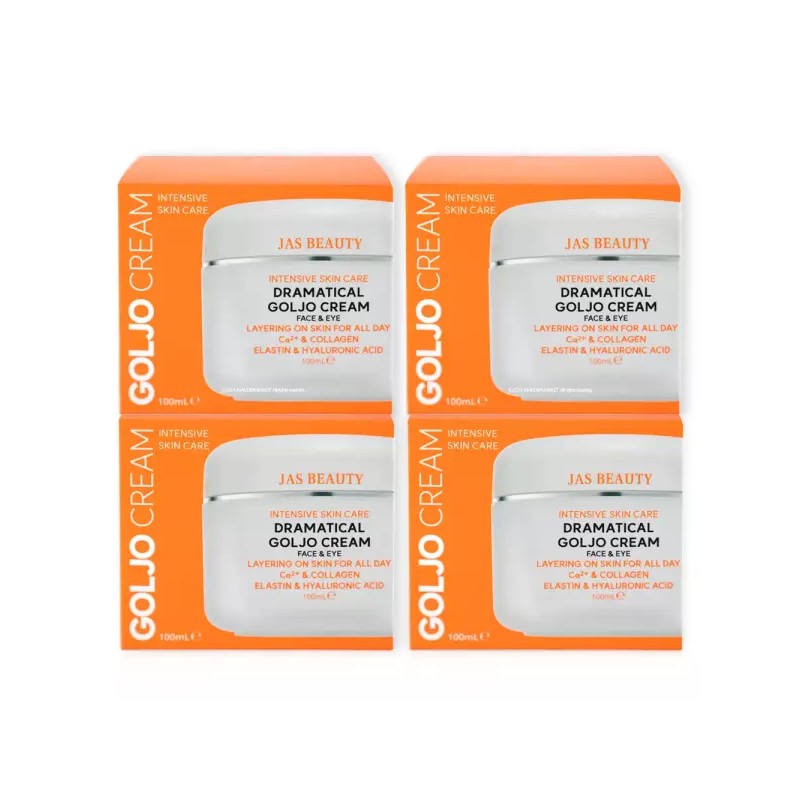 Jas 쟈스 드라마티컬 골조 크림 100ml X 4개 Jas Dramatic