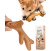 VISKS Dog Toy, Made of Pine Fiber, Durable Deer Antler