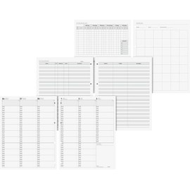 BRUNNEN Weekly Replacement Calendar 2025/2026 | 230 x 297 mm