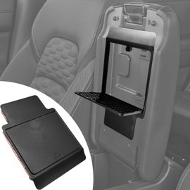 TACORBO Center Console Hidden Storage Box Organizer Compatible with Nissan Pathfinder 2022 2023 2024 2025 Accessories, Armrest Insert Storage Tray,Secret Compartment Touch To Open and Close