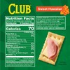 Club Crackers, Lunch Snacks, Snack Crackers, Sweet Hawaiian, 13.7oz Box