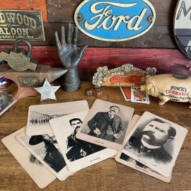 Jones Peak Lawmen Of The Old West Set Of 12 Photos (7" x 4.5")