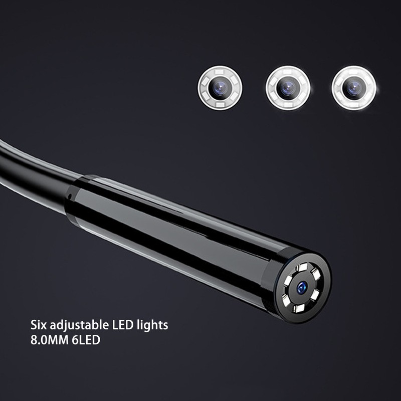 Endoscope Camera Industrial Endoscope 8mm 1080P HD Digital Borescope Inspection