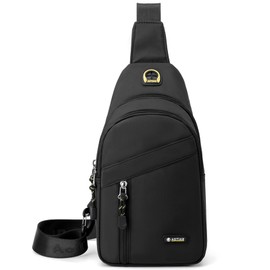 zhongningyifeng Sling Chest Bag for Men and Women Small Shoulder Bag Nylon Waterproof Lightweight MINI Crossbody Daypack for Hiking Camping Outdoor Sports