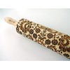 Algis Crafts | FOLK Embossed Rolling Pin for Baking Accessories