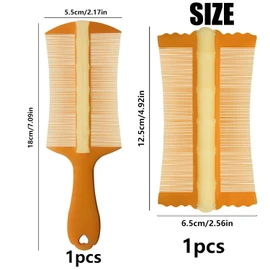 Dandruff Combs, 2Pcs Tooth Comb Psoriasis Comb Scalp Comb Easy to Clean Lice Combs for Thick Hair Fine Tooth Comb Psoriasis Comb Scalp Comb for Dandruff Removal for Dandruff Lice Comb Fine Comb