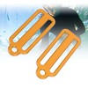 Scubas Diving Slide Fixing Buckle Stoppers Aluminium Alloy Lightweight Weight