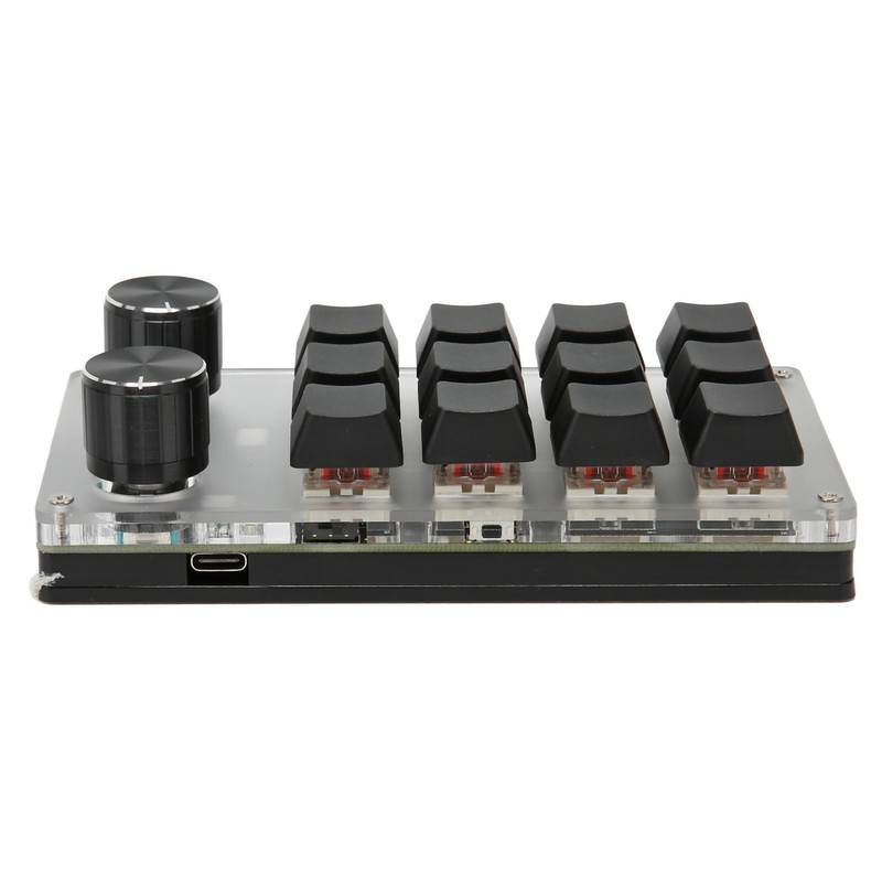 Mini Keypad Knob Design Red Switch Dual Mode Plug and