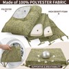 SINOSSO Glider Rocker Cushion Set (5 Pcs), Soft Blended Fabric