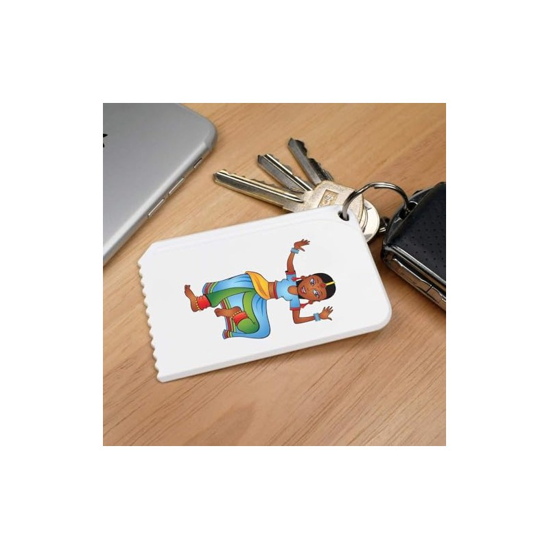 Azeeda 'Girl Dancing' Plastic Ice Scraper (IC00037419)