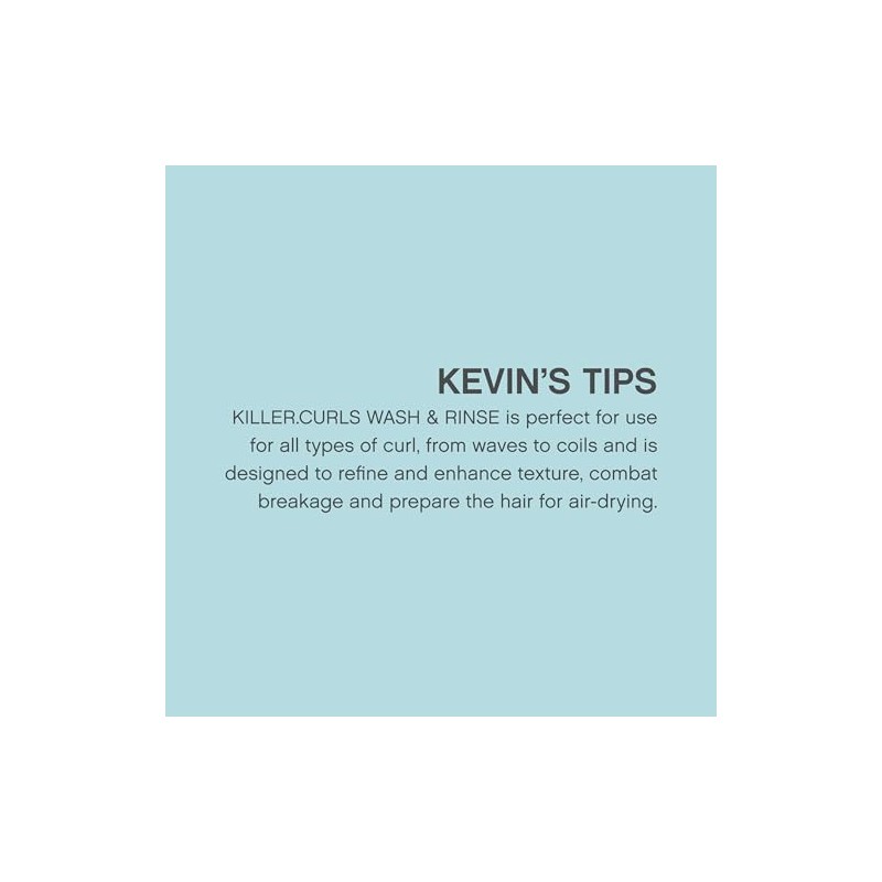 KEVIN.MURPHY LAVADO DE RIZOS ASESINO 250 ml