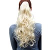 Wig Me Up® – C 9/613 Braid Curly Platinum Blonde Wig