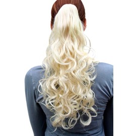 Wig Me Up® – C 9/613 Braid Curly Platinum Blonde Wig