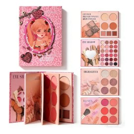 Paleta Sombras Contorno E Iluminación Todo En Uno