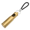 Portable Pocket Ashtray with Keychain Lanyard Retractable Circular Aluminium Alloy