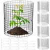 5 Pack Plant Protectors from Animals, Plant Protective Wire Mesh,