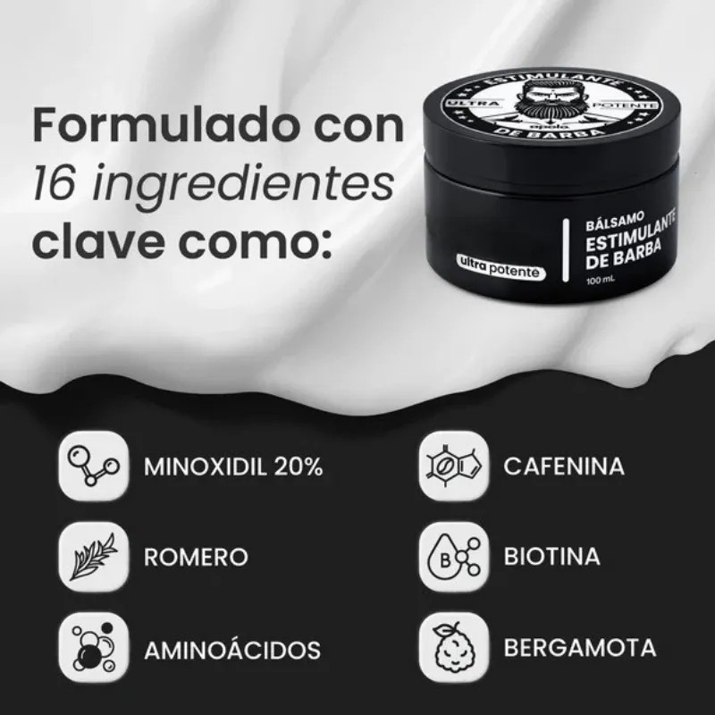 Bálsamo Para Barba - Cuidado Intenso 100ml 1 Piece