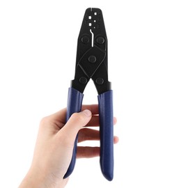 QANYEGN 22-10 AWG Terminal Wiring Harness Crimp Plier, Cutter Wire Crimping Tool, Open Style Crimper Crimping Tool