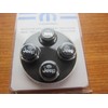 Mopar Jeep Black Valve Stem Caps New OEM