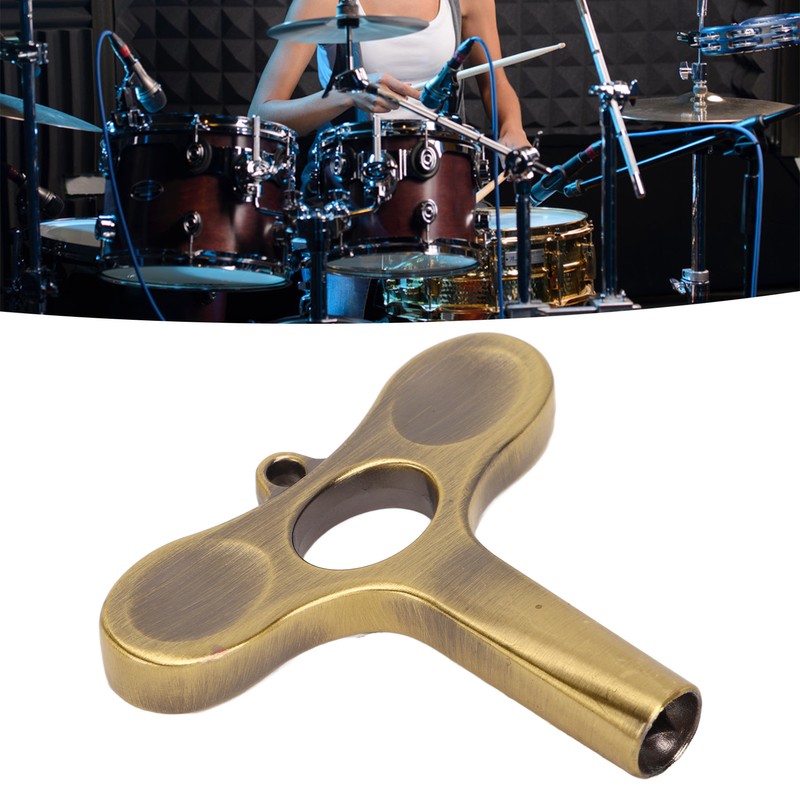 Jazz Drum Tuning Key Zinc Alloy T Shape Bronze Drum