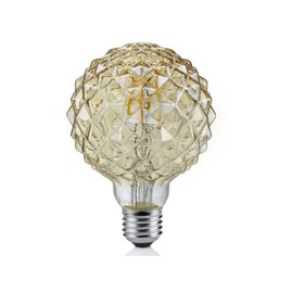 Trio Leuchten 904 479 A +, Bulbs, Glass, 4 Watts, E27, Brown Tint, 9.5 x 9.5 x 13.5 cm