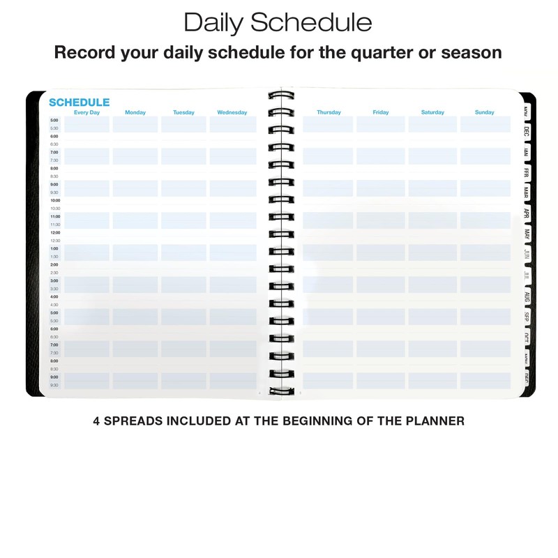 Carbon Appointment Planner (8.5" x 11")