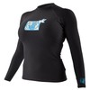 Body Glove Women's Basic Fitted Long Sleeve Rash Guard Tops,