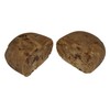 Alata 100% Traditional African Black Soap, Pack of 3 brown
