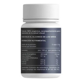 Oculax Arándano Luteína Multivitamínico Cápsulas Salud Visual 21