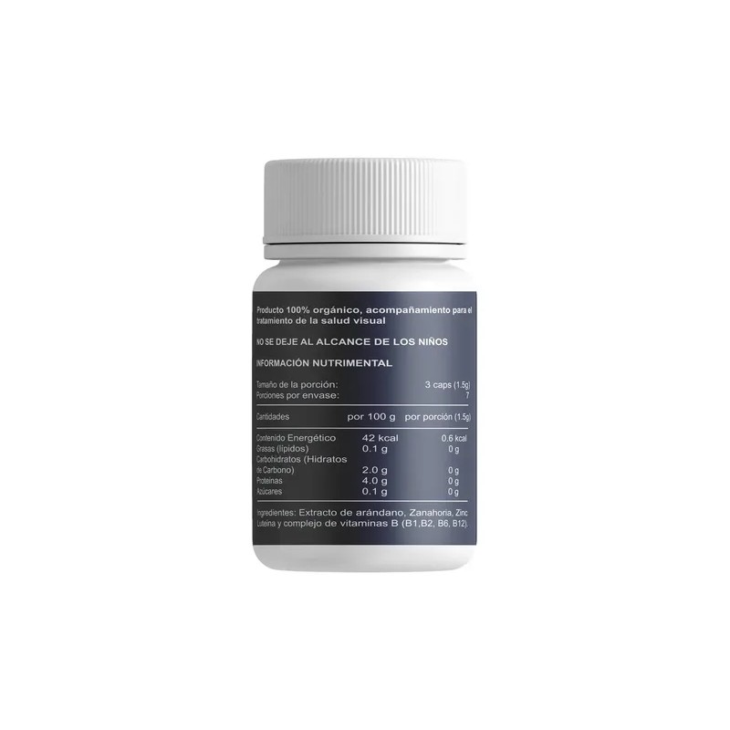 Oculax Arándano Luteína Multivitamínico Cápsulas Salud Visual 21
